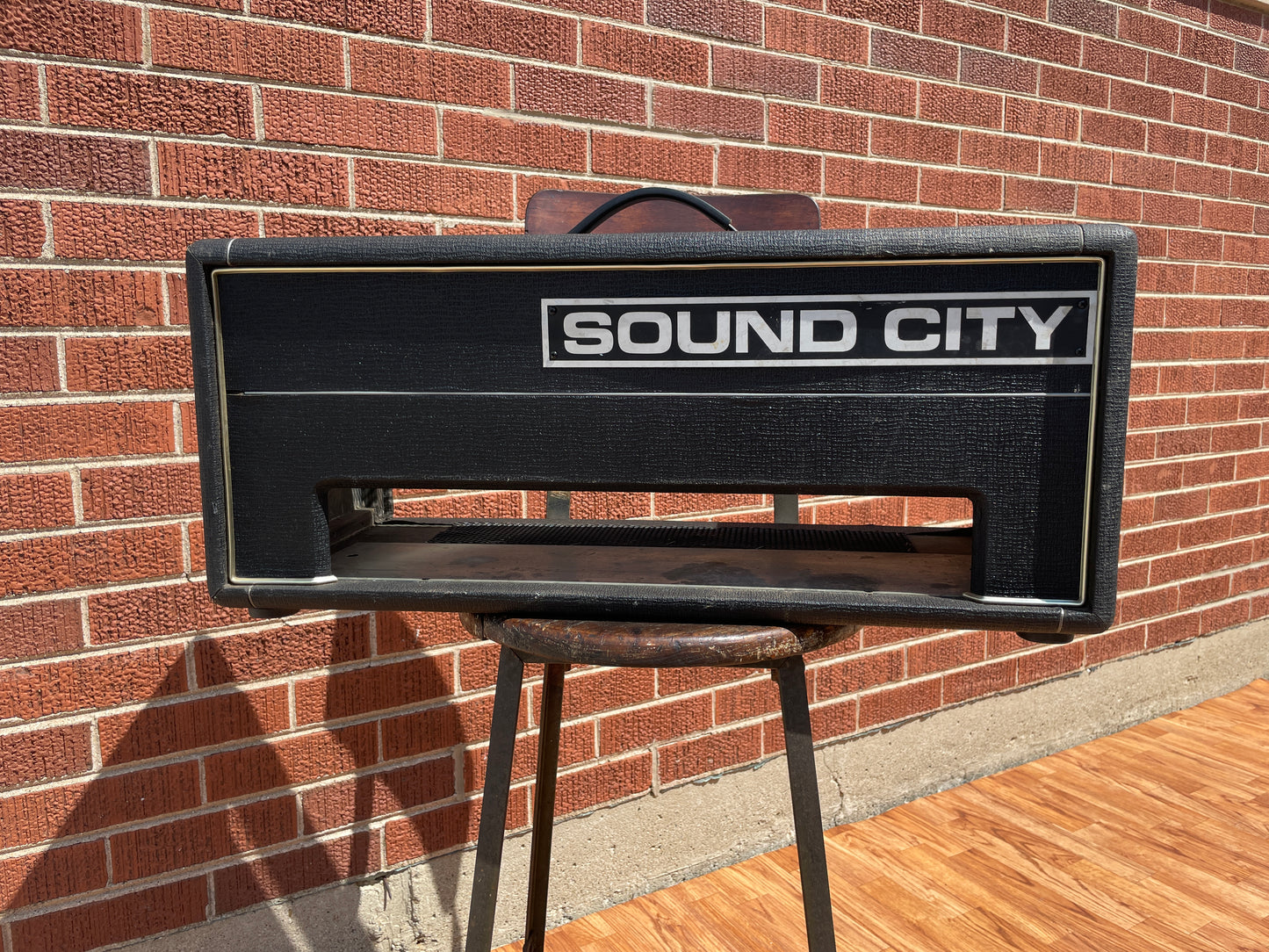 1970s Sound City Amplifier Head Shell Amp Case