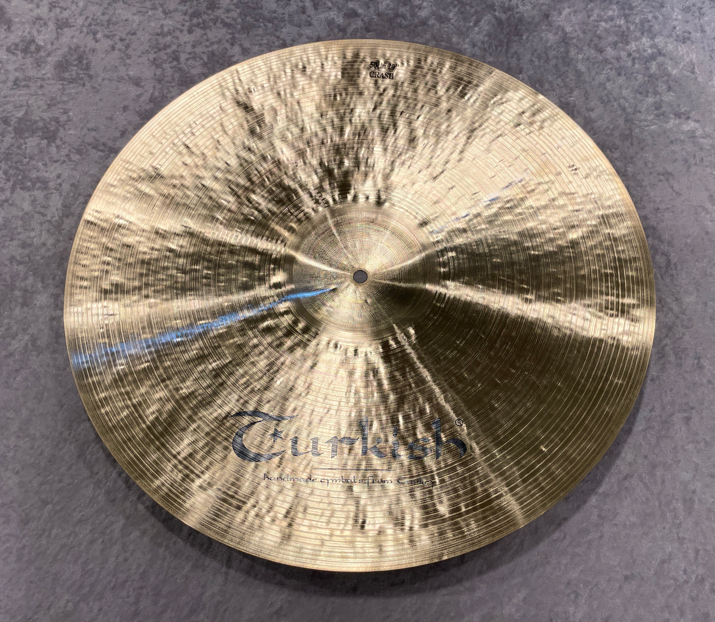 20" Turkish Cymbals Classic Series Crash Cymbal 1762g *Sound File*