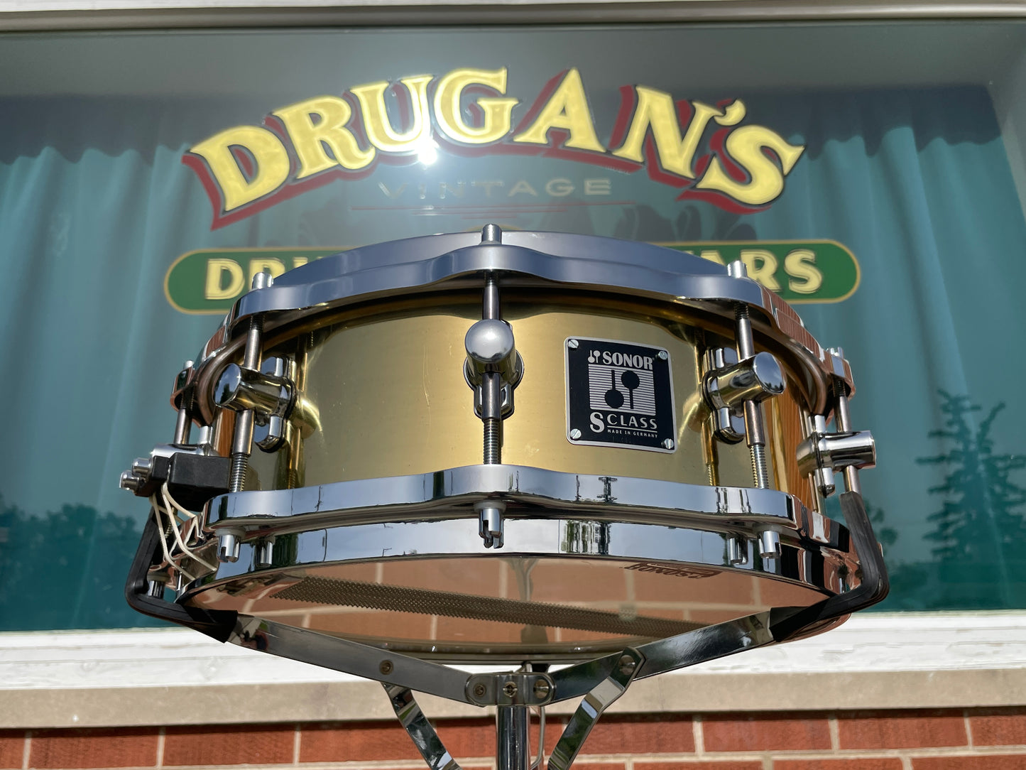 Sonor 5x14 S Class Brass Snare Drum