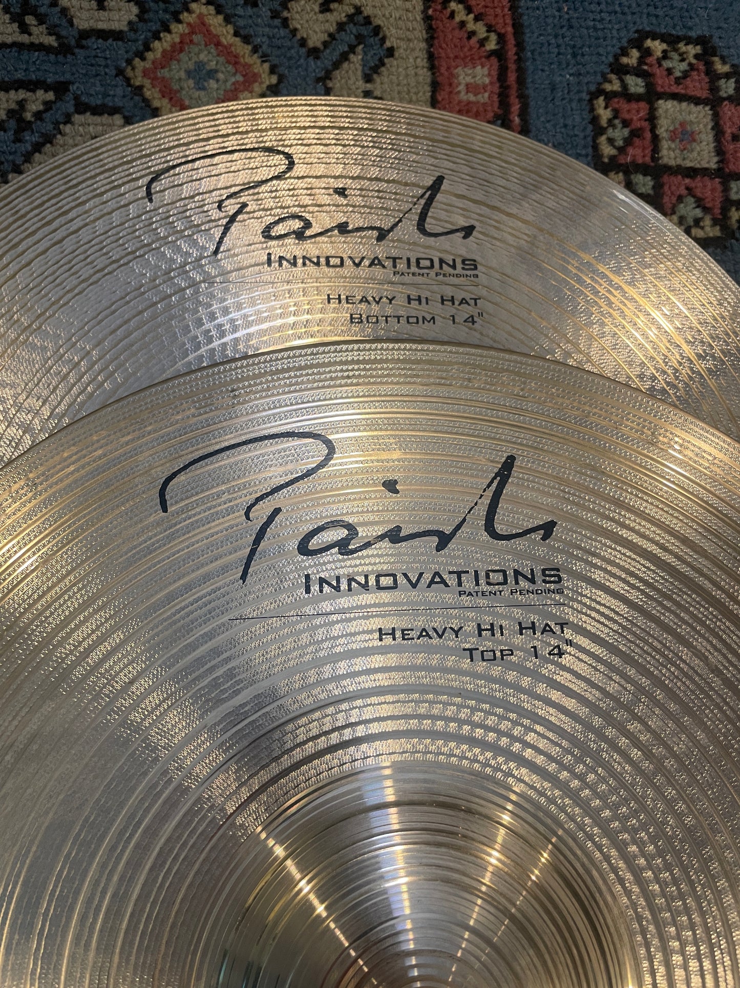 14" Paiste Innovations Heavy Hi-Hat Cymbal Pair 906g/1400g