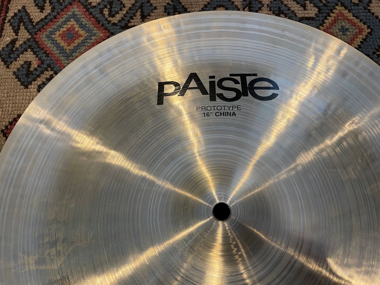 16" Paiste T20 Prototype China Cymbal 882g