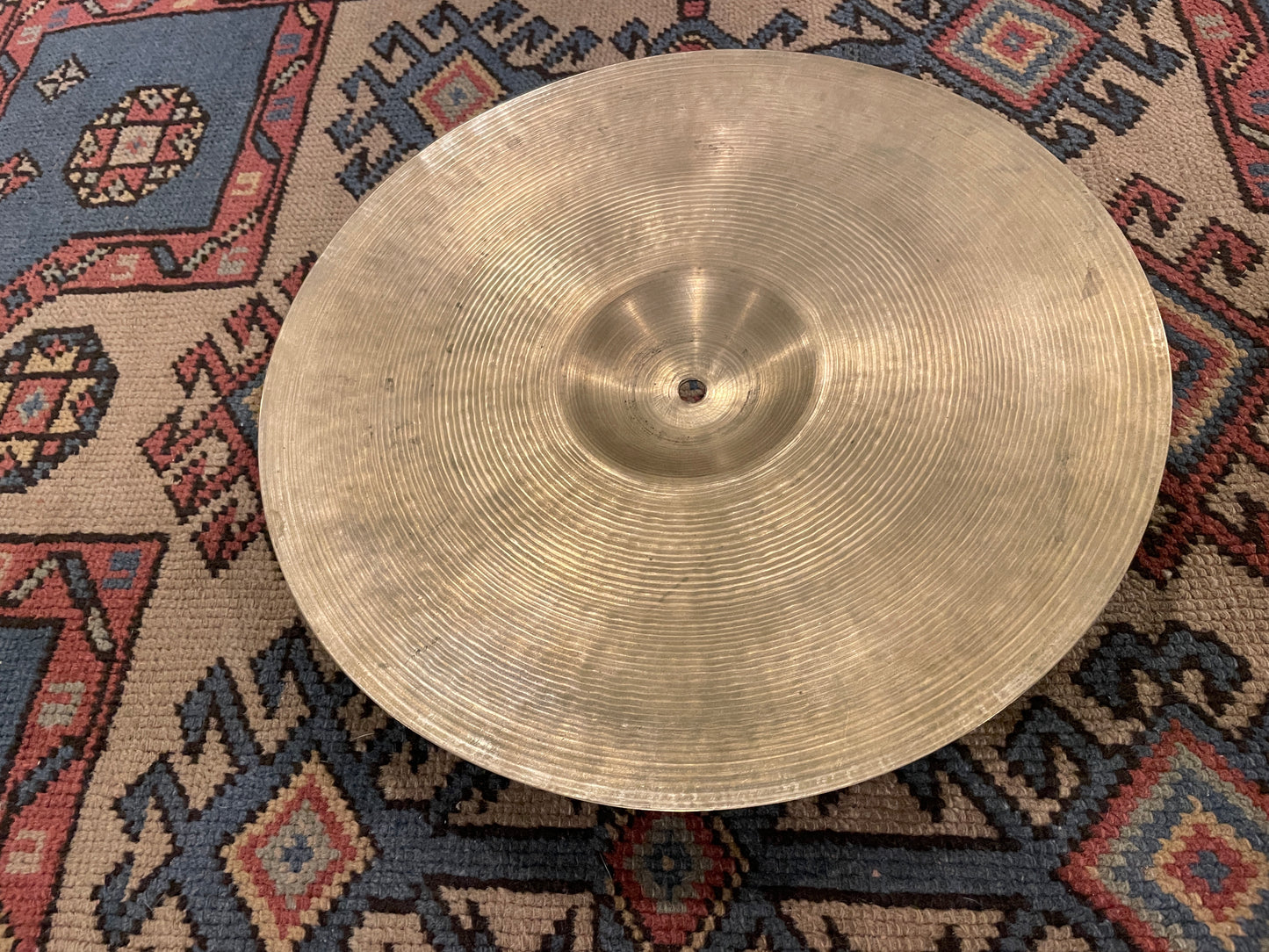 13.25" Zildjian A 1950s Small Stamp Hi-Hat Single / Small Crash Cymbal 538g #874