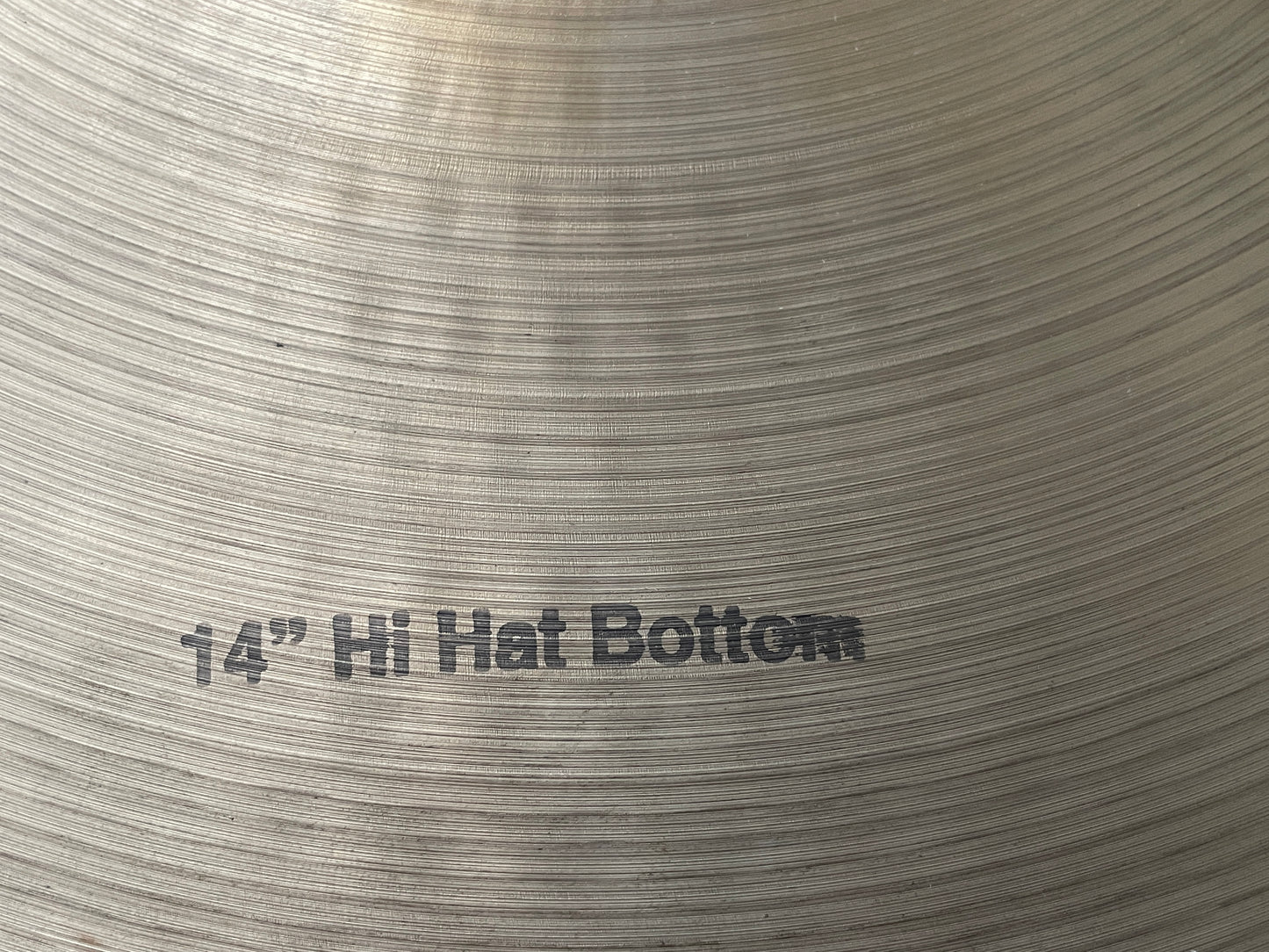 14" A. Zildjian & CIE Vintage Hi-Hat Cymbal Pair A0422 832g/1146g #760