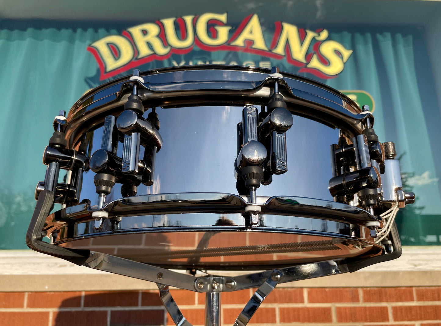 Sonor Artist Series 5x14 Snare Drum Black Nickel Over Steel