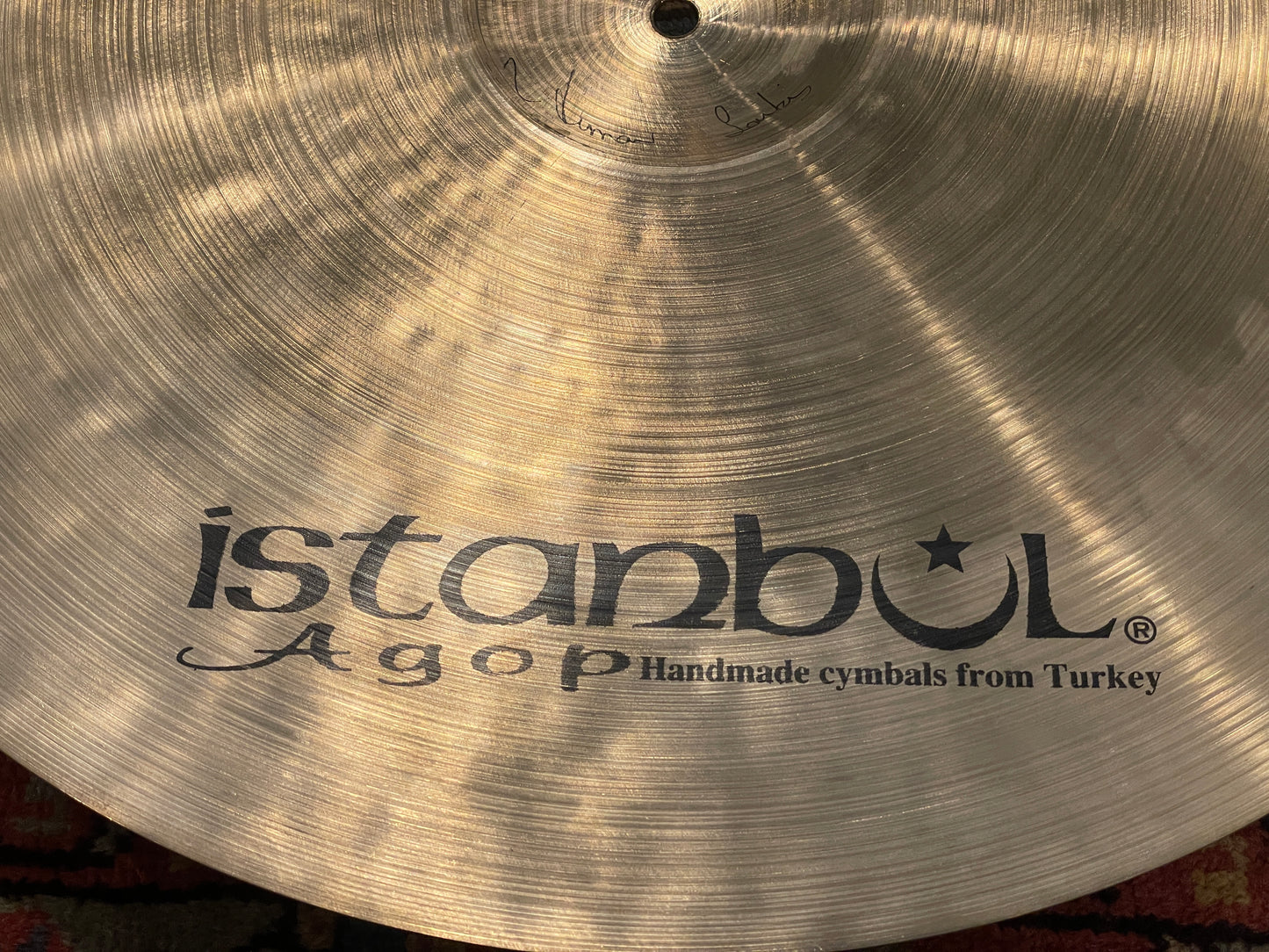 22" Istanbul Agop Sterling Ride Cymbal 2826g *Video Demo*