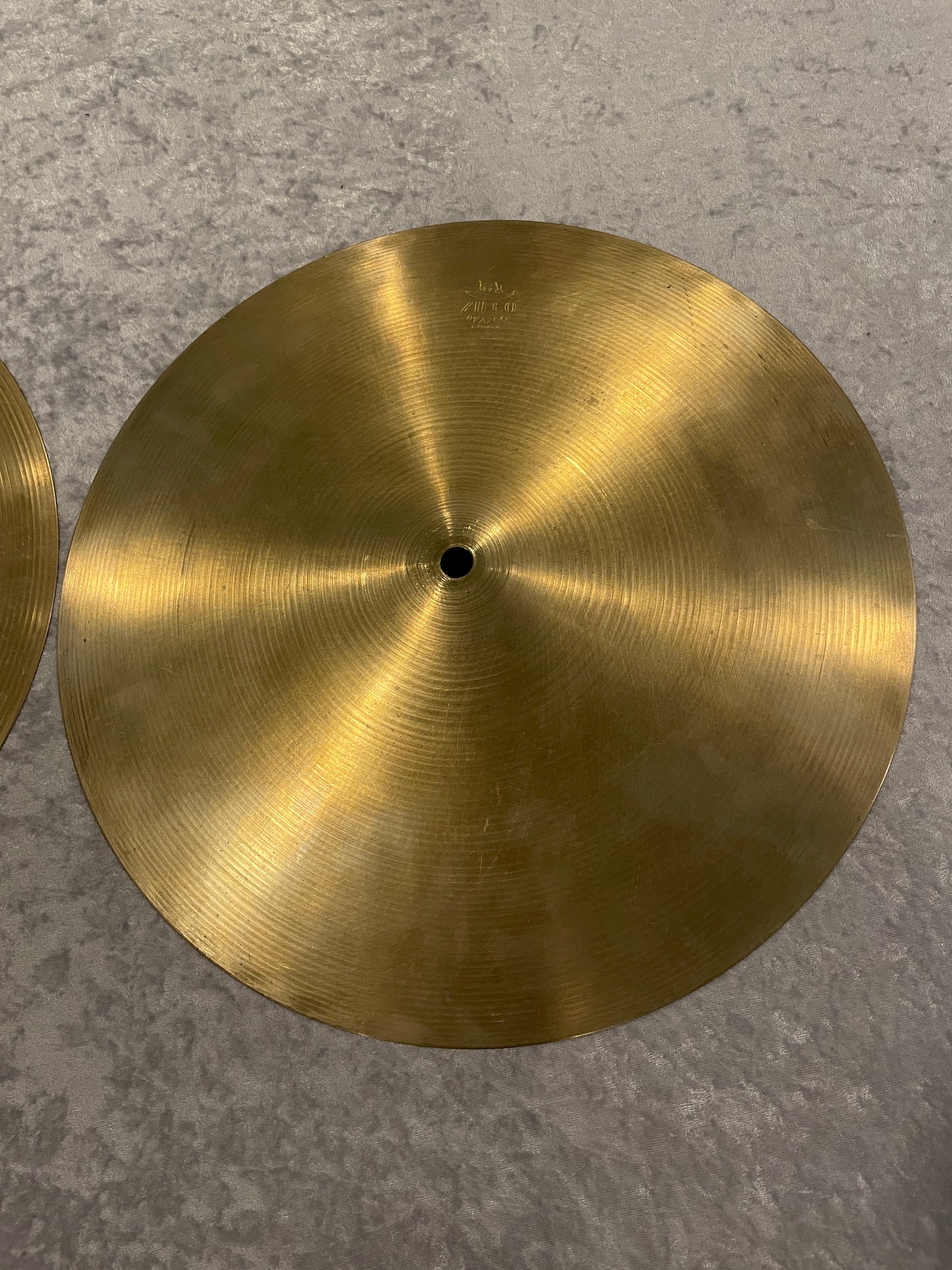 14" Zilco by Azco Hi-Hat Cymbal Pair Canada 862g/962g #799