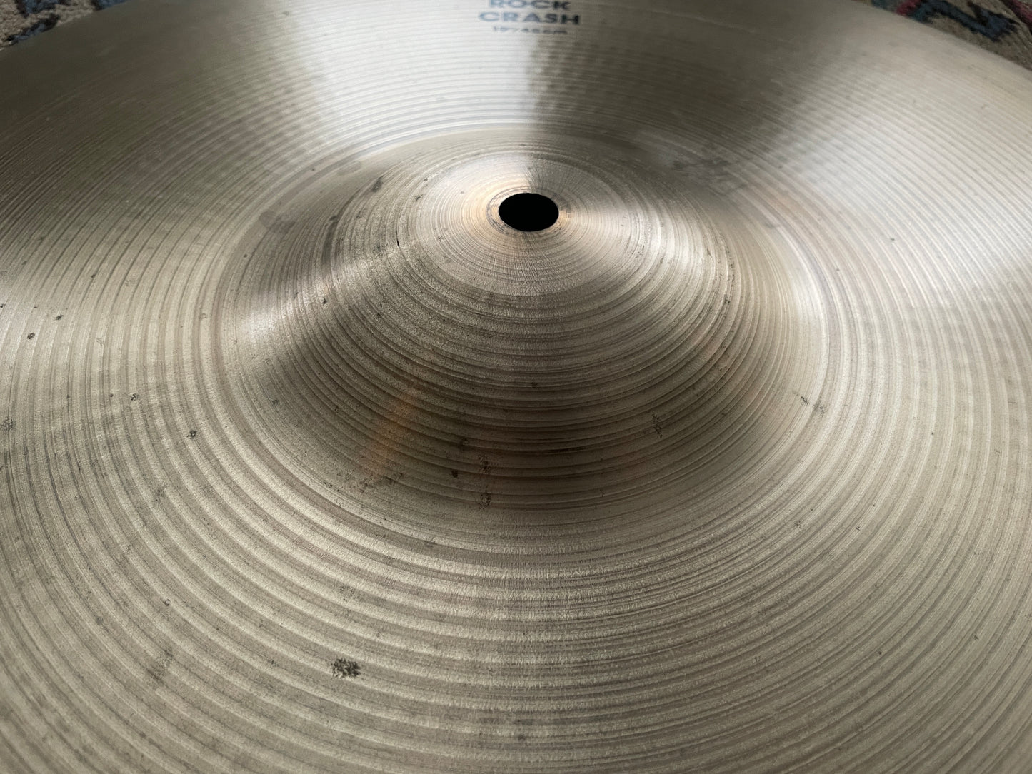 19" Zildjian A Rock Crash Cymbal 1998g *Video Demo*