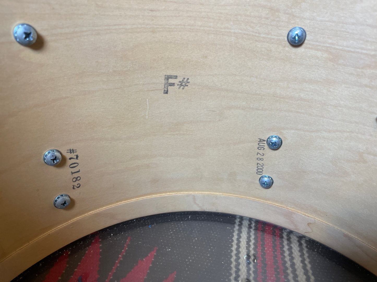 DW 9x12 Tom Drum Single Blue Sparkle Drum Workshop