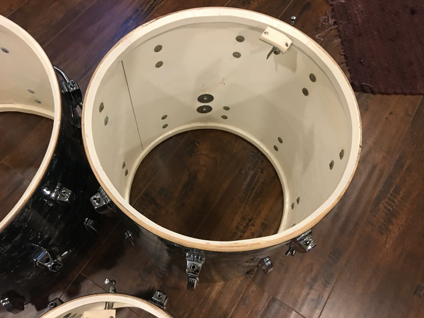 1966 Ludwig Classic Drum Set Black Diamond Pearl 20/13/16