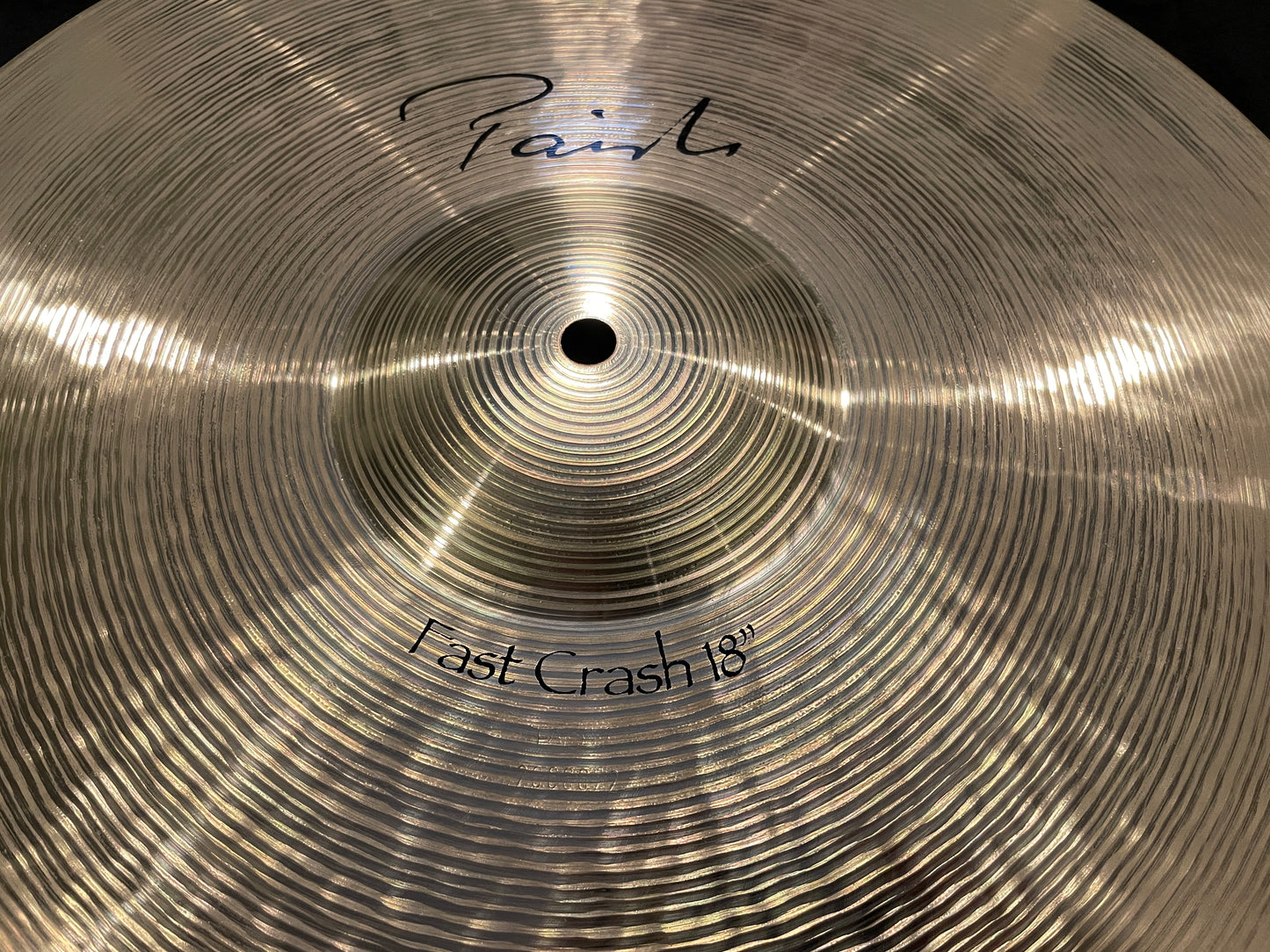 18" Paiste Signature Fast Crash Cymbal 1296g