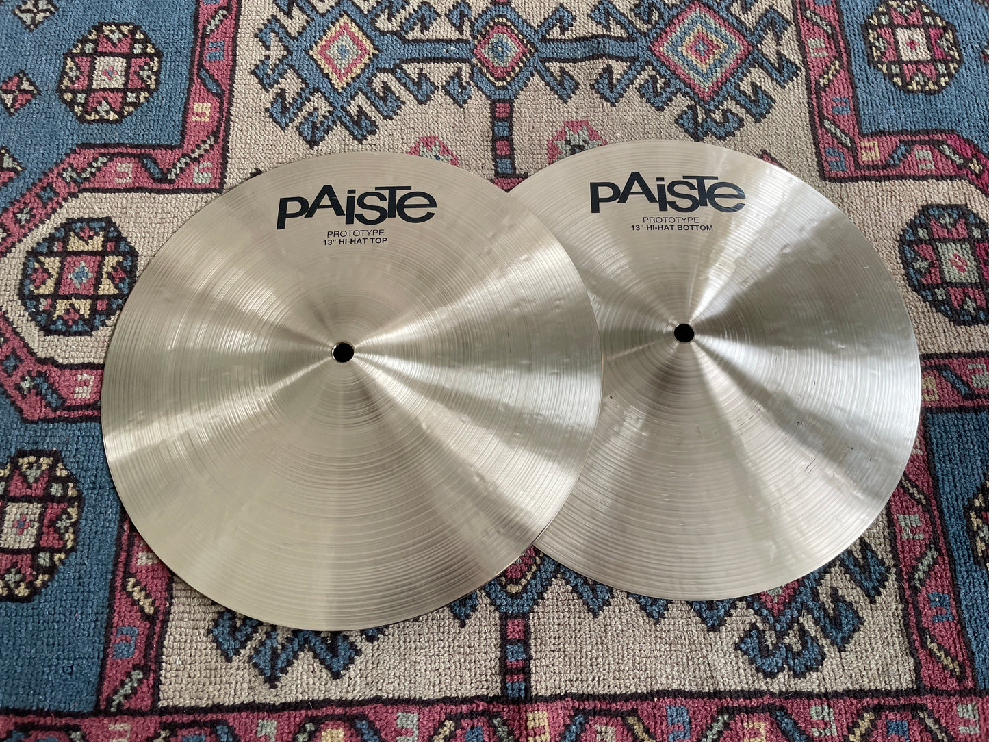 13" Paiste T20 Prototype Hi-Hat Cymbal Pair 846g/1088g