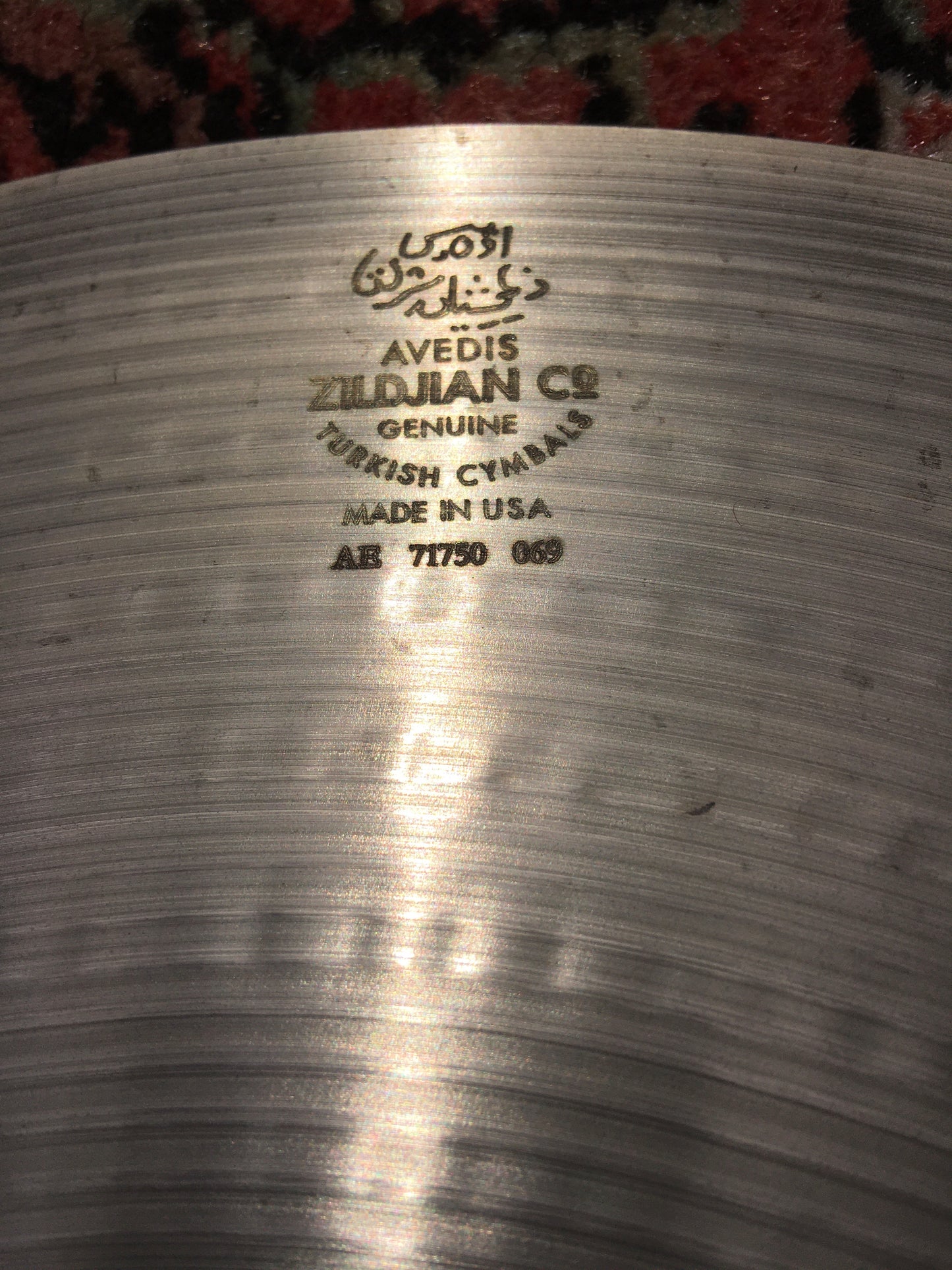 16" Zildjian A Medium Thin Crash Cymbal 1032g #611