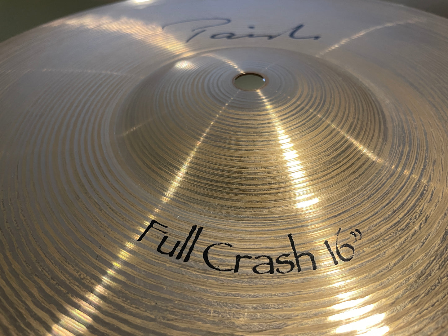 16" Paiste Signature Full Crash Cymbal 998g