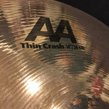 14" Sabian AA Brilliant Thin Crash Cymbal