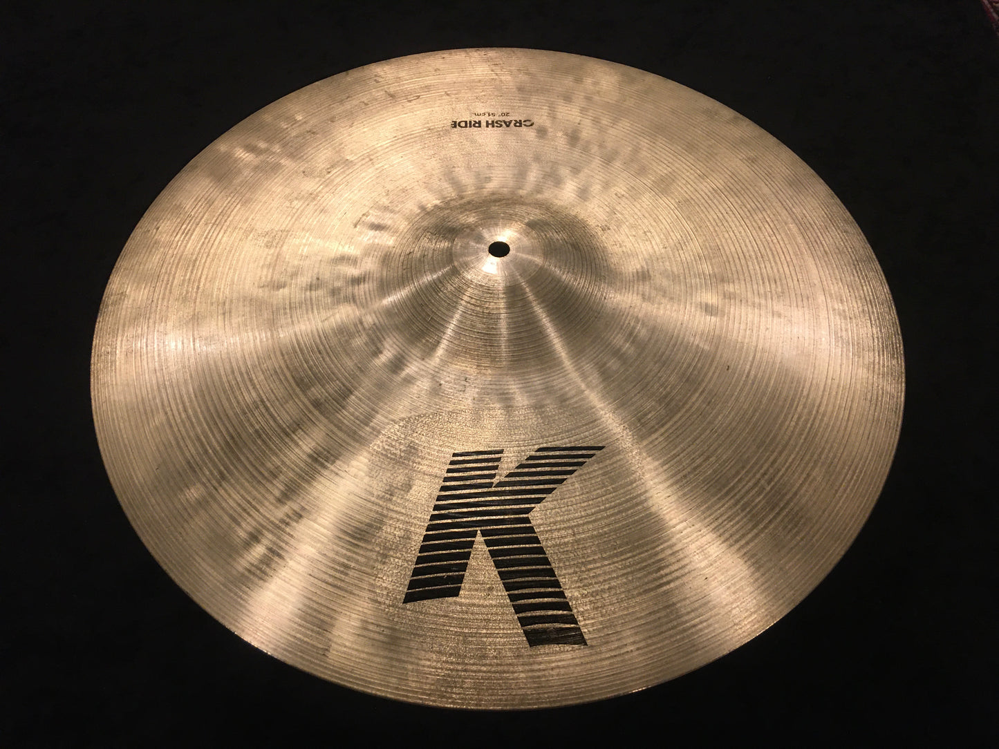 20" K Zildjian IAK Crash Ride Cymbal 2208g *Sound File*