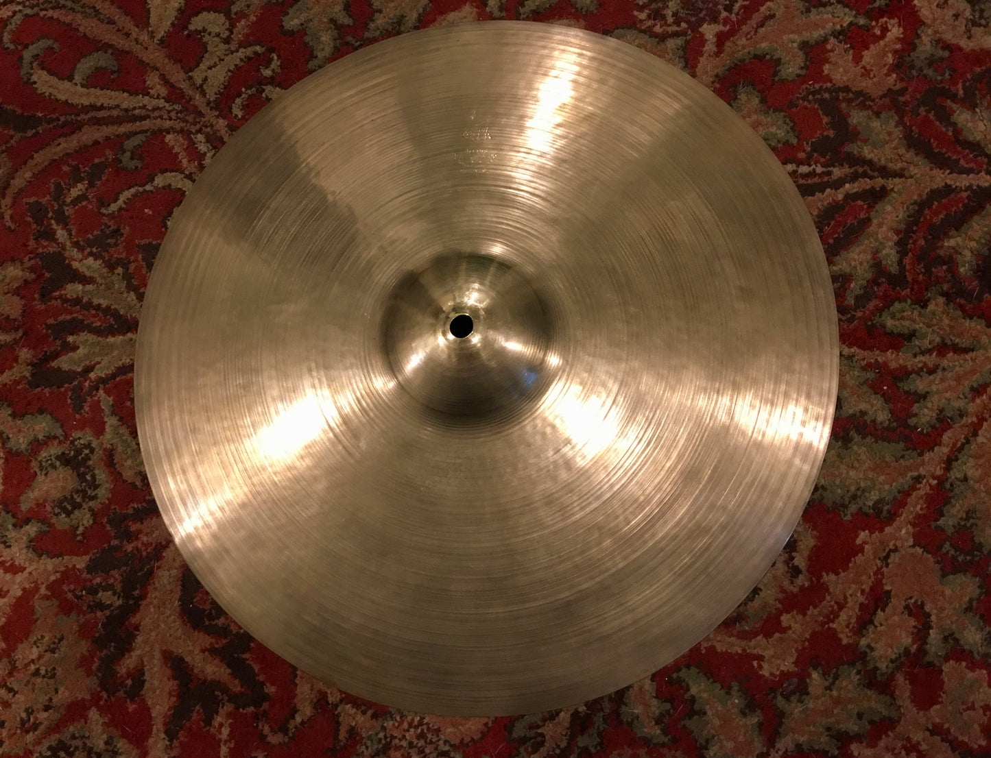15" Vintage Zildjian Trans Stamp Single Hi Hat 914g