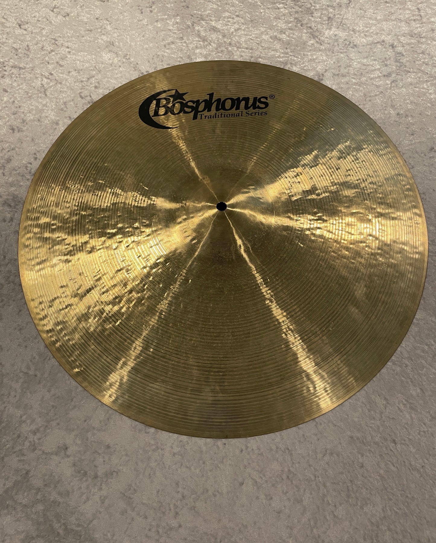 21" Bosphorus Traditional Series Thin Ride Cymbal 2494g
