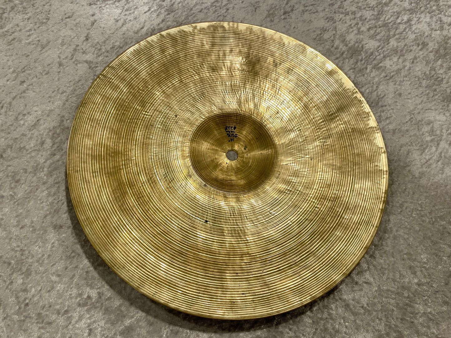 14" Zildjian K Istanbul 1959-66 Hi-Hat Single Cymbal 746g #676