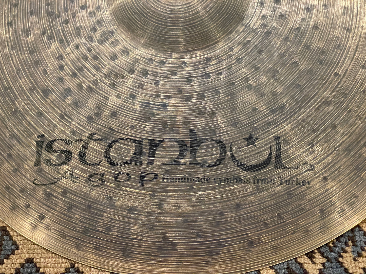 20" Istanbul Agop OM Crash Cymbal Cindy Blackman 1778g