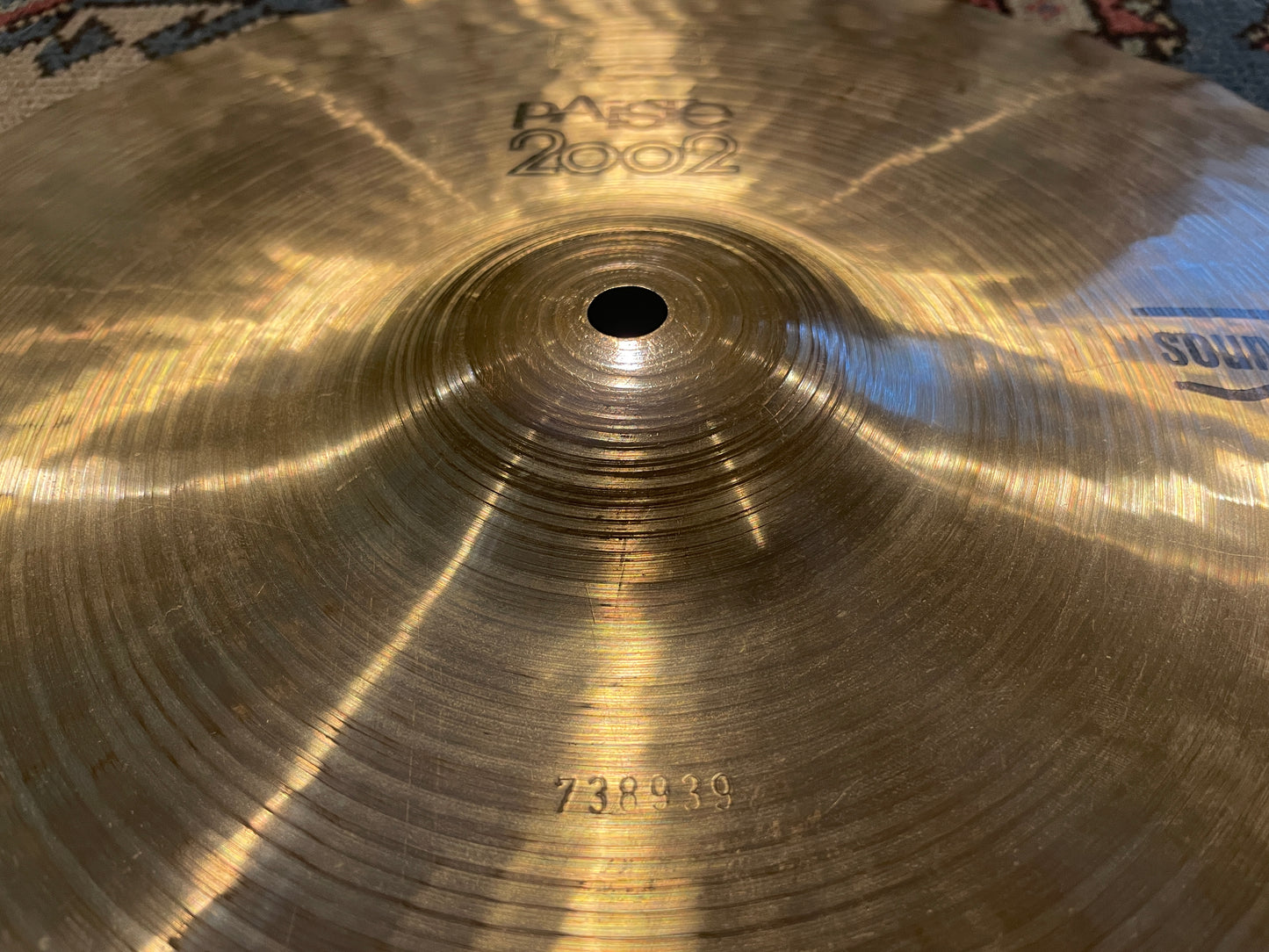 15" Paiste 1977 Black Label 2002 Sound Edge Bonham Hi-Hat Cymbal Pair 1166g/1228g *Video Demo*