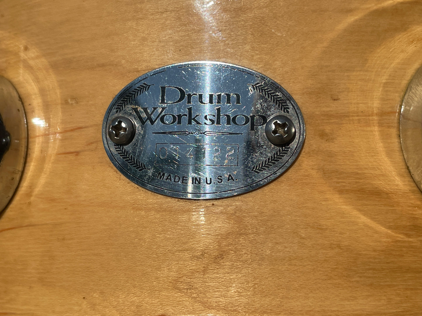 2002 DW 5x10 Soprano Snare Natural Drum Workshop