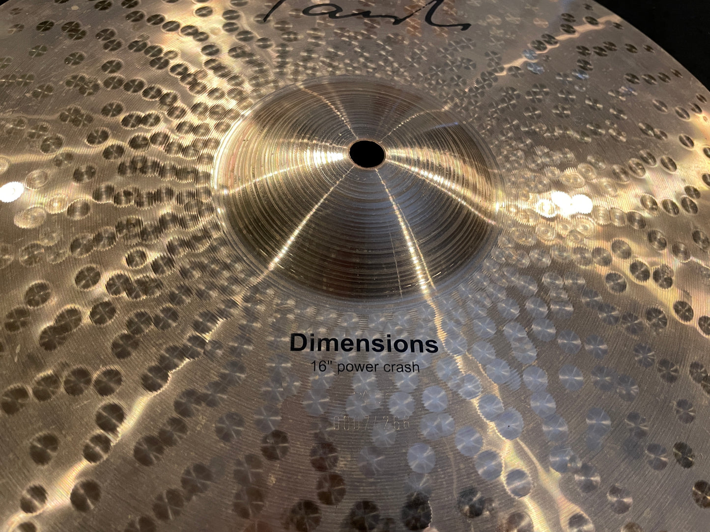 16" Paiste Dimensions Power Crash Cymbal 1176g
