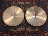 14" Zilco Azco 1970s Hi-Hat Cymbal Pair 760g/938g #652