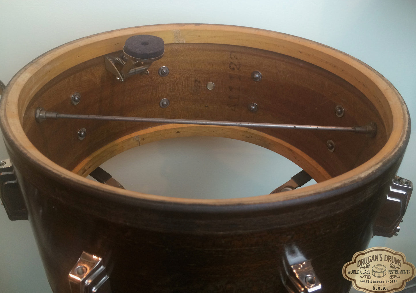 Stunning 1939 Super Ludwig & Ludwig 6.5x14 Snare Drum