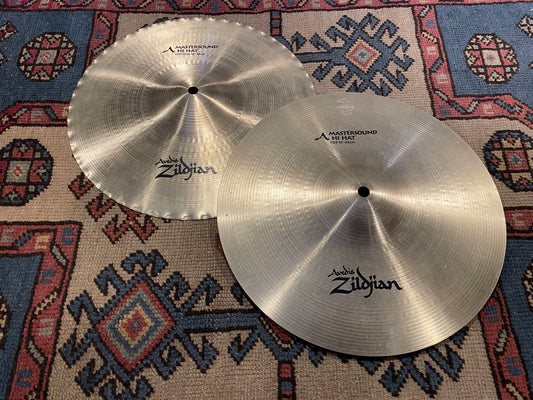 13" Zildjian A Mastersound Hi-Hat Cymbal Pair 864g/1048g