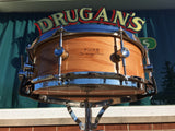 Doc Sweeney 5.5x14 Pure Shell Snare Drum Oak