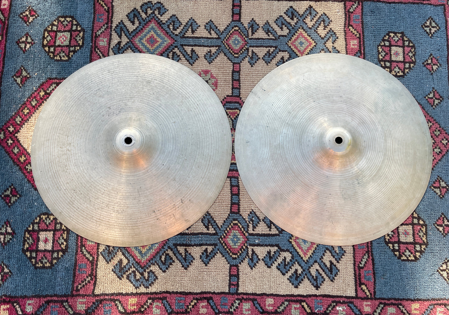 14" Zildjian A 1960s Hi-Hat Cymbal Pair 754g/792g #803 *Video Demo*