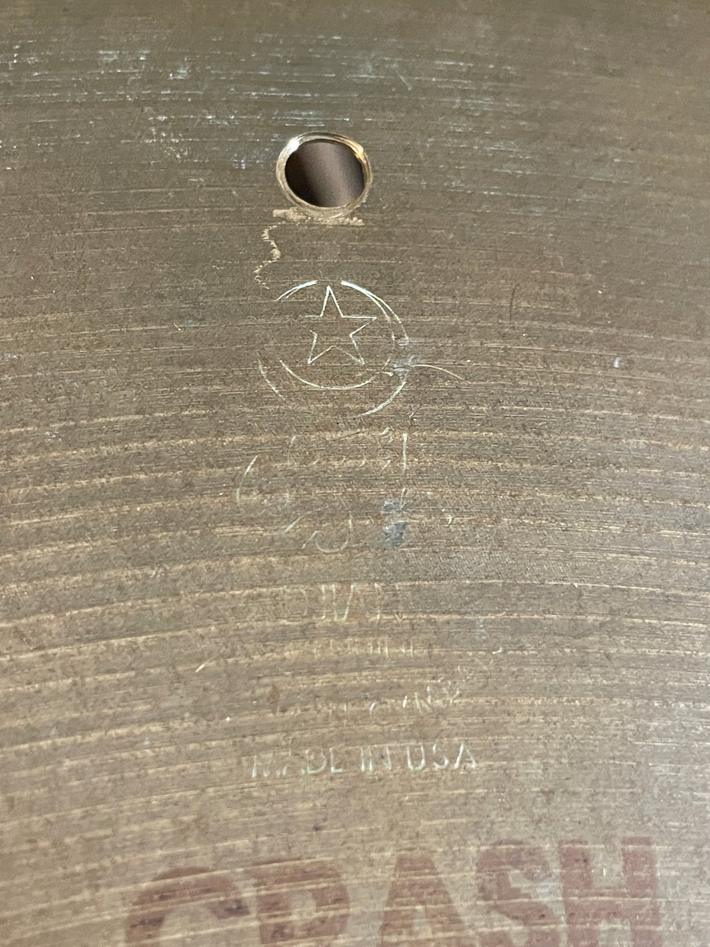 22" Zildjian K Crash Ride Cymbal EAK 2764g #862