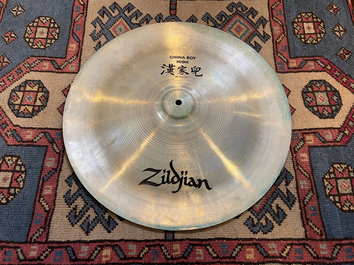 18" Zildjian A 1980s China Boy High Cymbal 1348g