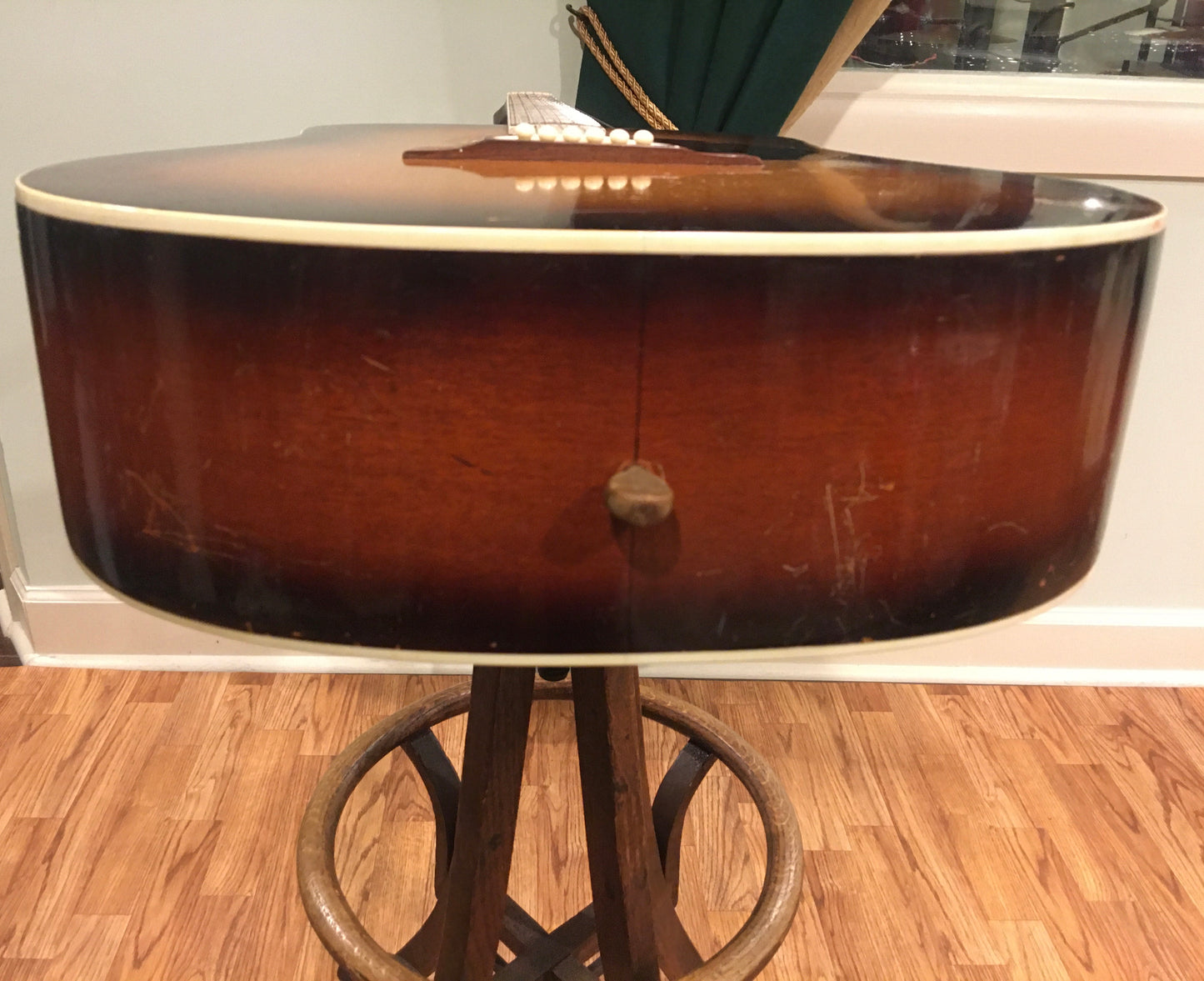 1951 Regal Milord Jumbo Acoustic Guitar Sunburst