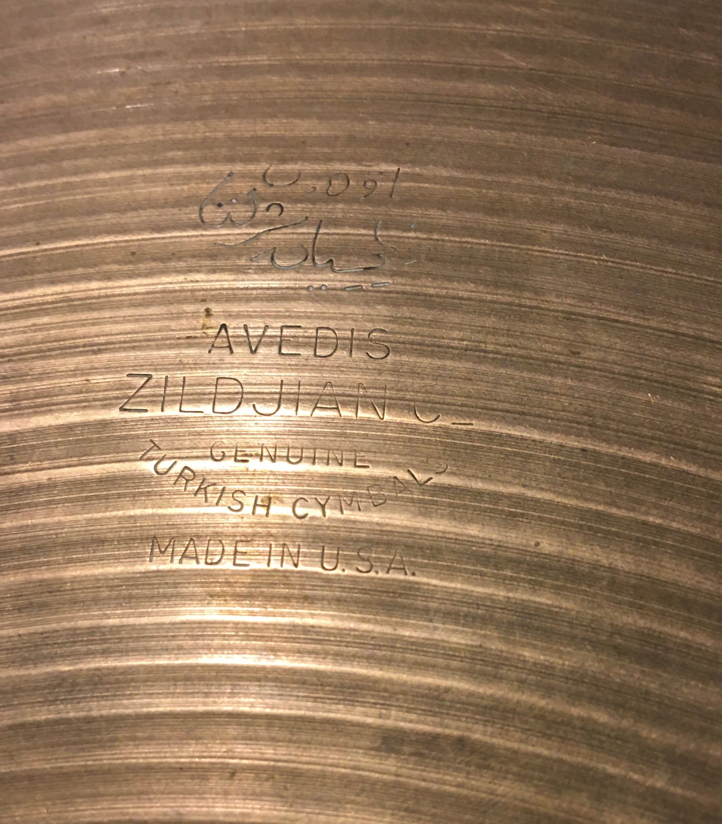14" Zildjian A 1970s Hi-Hat Cymbal Set 932g/1066g #666 *Sound File*