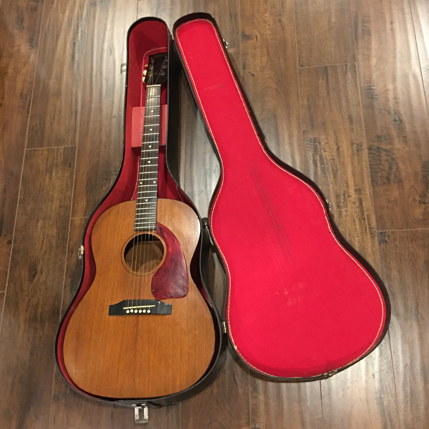 1967 Gibson LG-0 Small Body Acoustic Guitar Mahogany w/ Original Case
