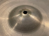 14" Zildjian A 1940s-50s Trans Stamp Hi-Hat Cymbal Pair 586g/762g #734