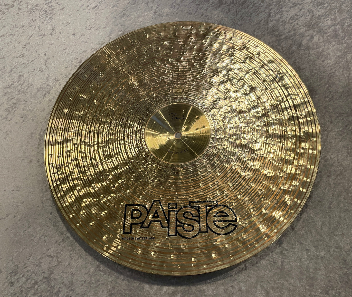 20" Paiste Signature Traditionals Thin Crash Cymbal 1850g