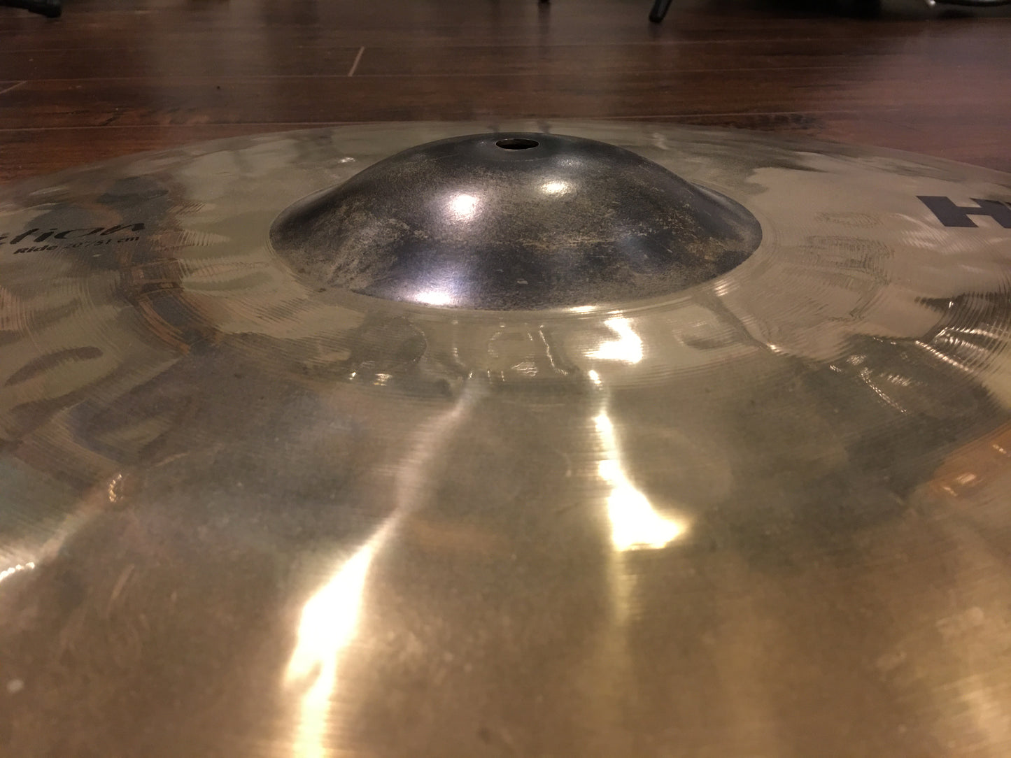 20" Sabian HHX Evolution Brilliant Ride Cymbal Dave Weckl Signature 2418g