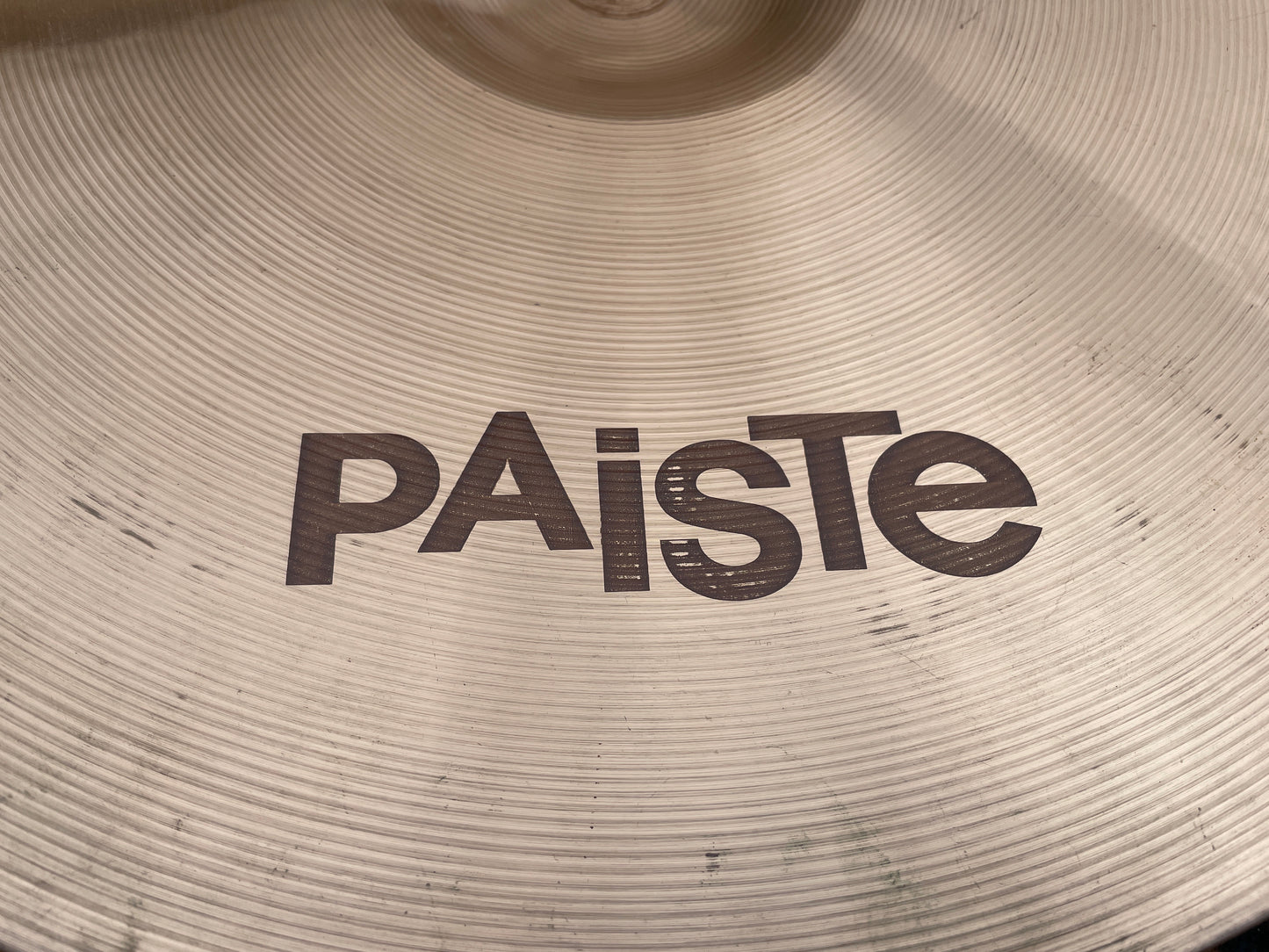 20" Paiste 404 Brown Label Medium Ride Cymbal 1844g