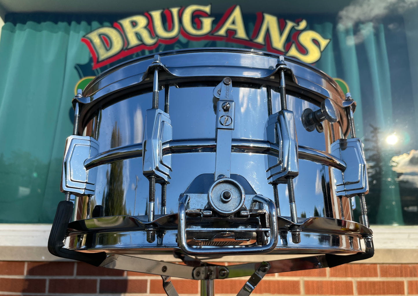 1970s Ludwig 6.5x14 Super Sensitive Supraphonic Snare Drum