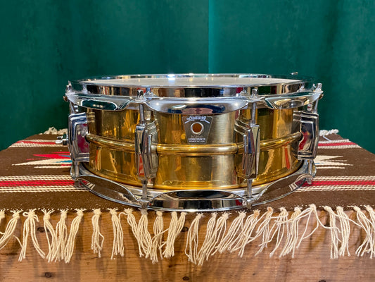 1990s Ludwig LB550 Bronze Supraphonic 5x14 Snare Drum