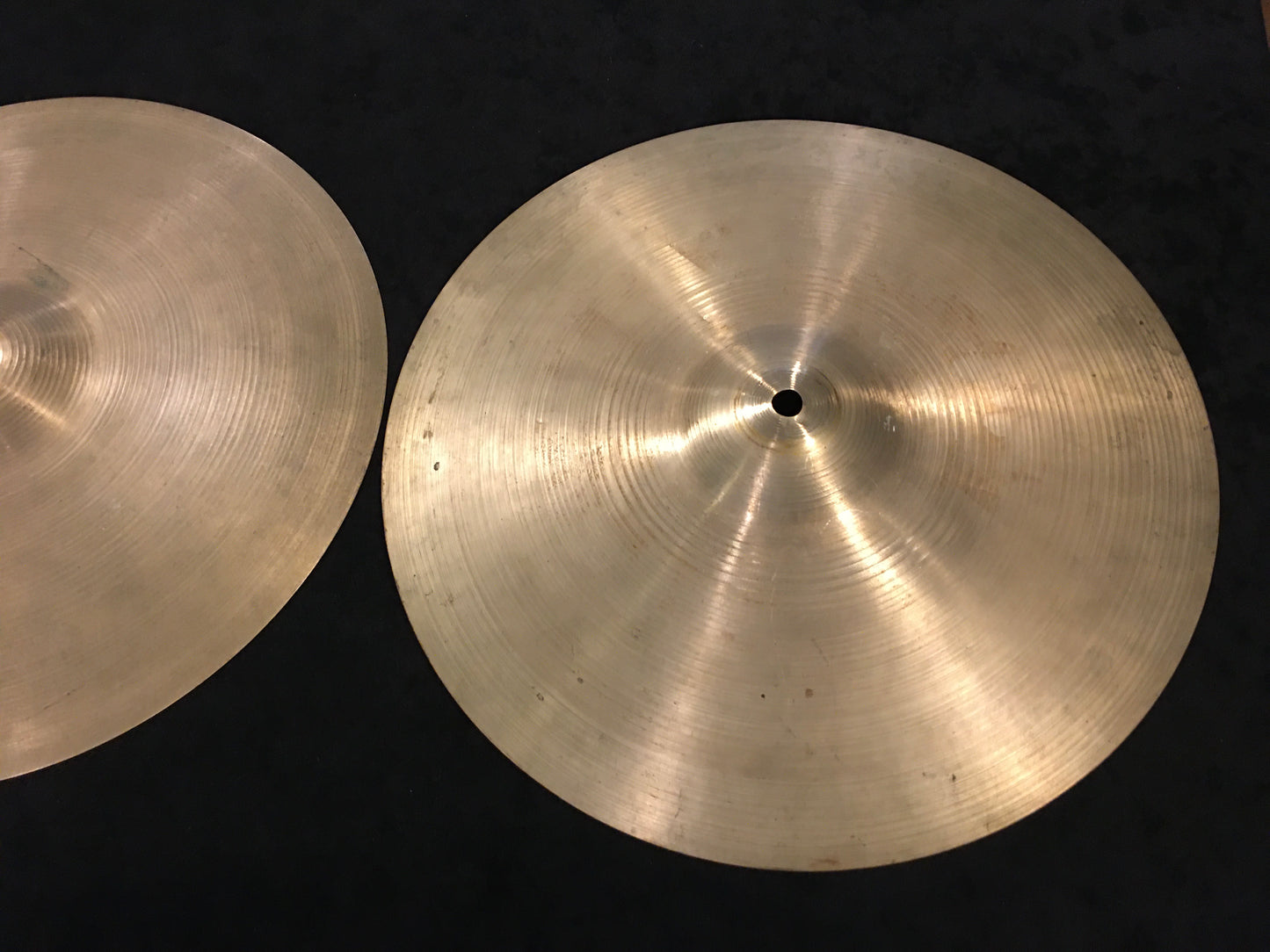 14" Zildjian A 1960s Hi-Hat Cymbal Set 876g/882g #691 *Video Demo*