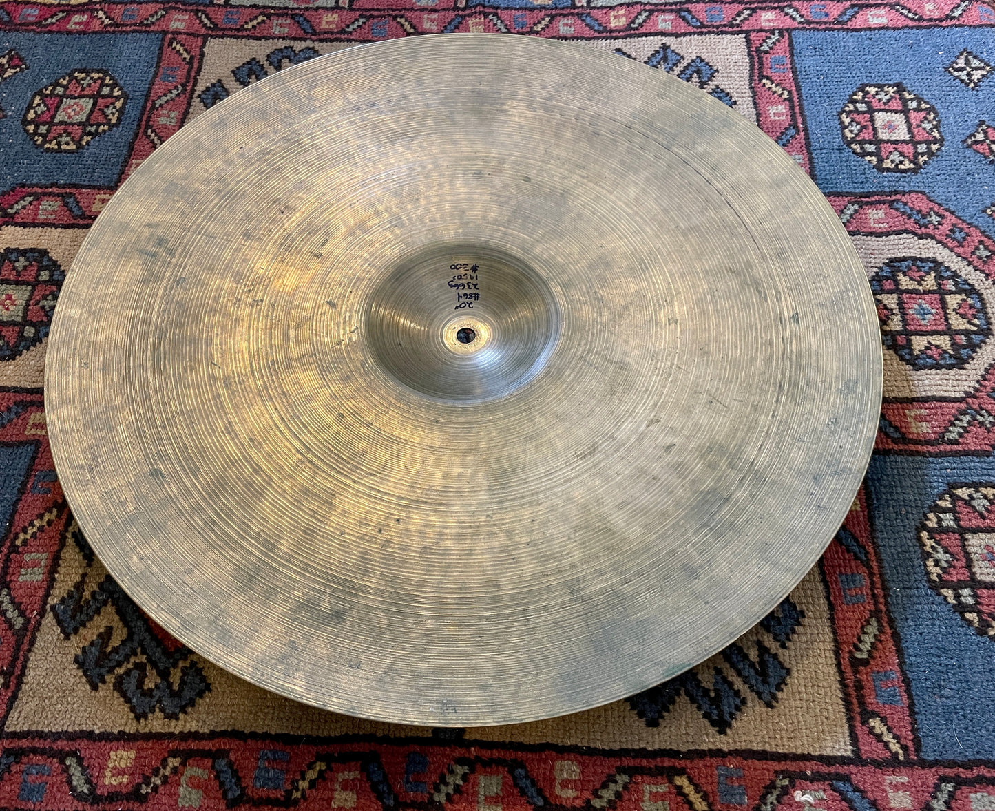 20" Zildjian A 1950s Ride Cymbal 2366g #864 *Video Demo*