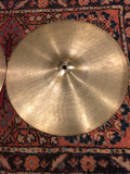 1960s Zildjian A New Beat Hi Hat Cymbals 872/1414g #592