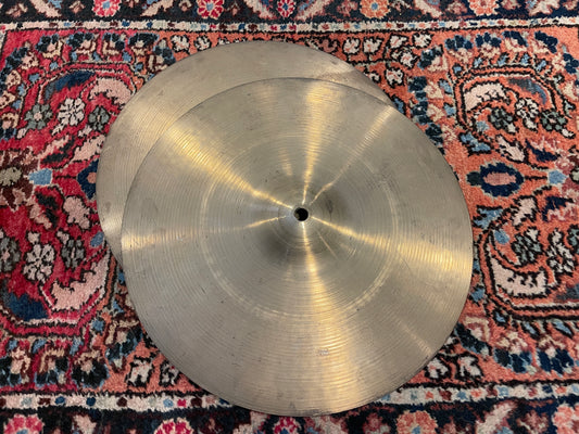 14" Zildjian A 1950s Small Stamp Hi-Hat Cymbal Pair 832g/844g #834