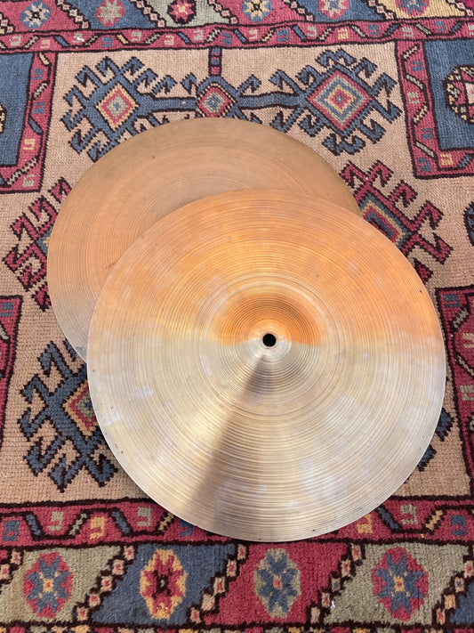 14" Zildjian A 1960s Hi-Hat Cymbal Pair 886g/996g #857 *Video Demo*