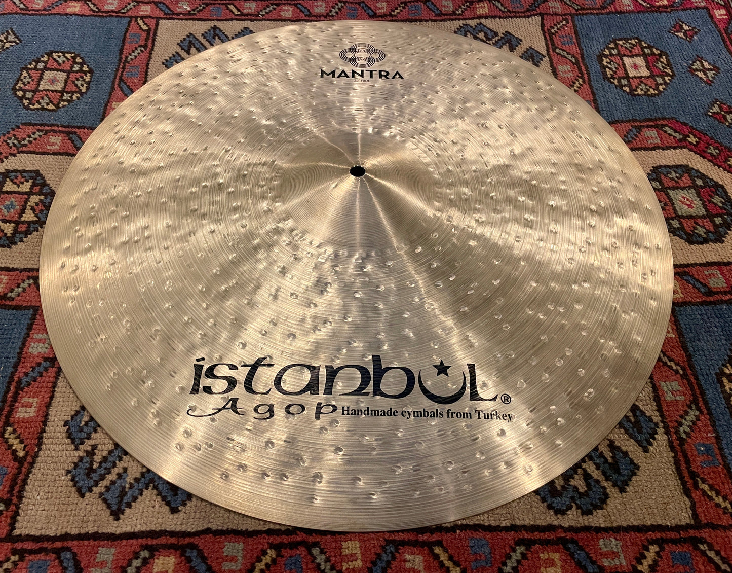 22" Istanbul Agop Mantra Ride Cymbal 2890g Cindy Blackman Santana *Video Demo*
