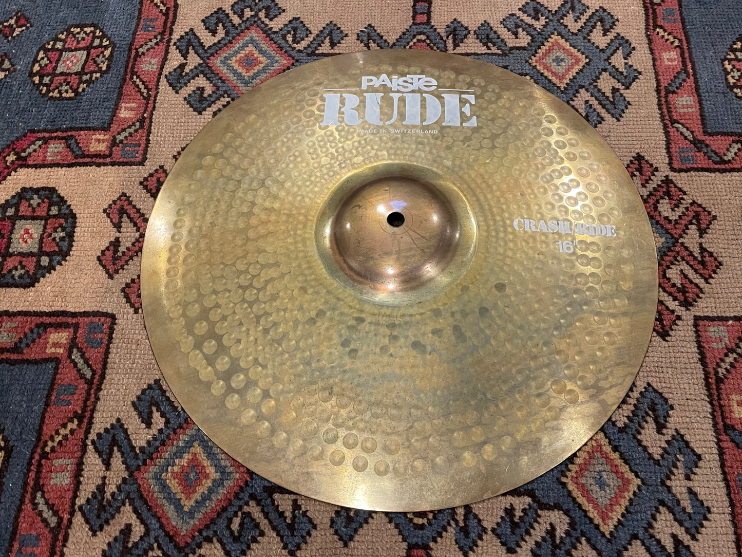16" Paiste Rude Crash Ride Cymbal 1326g