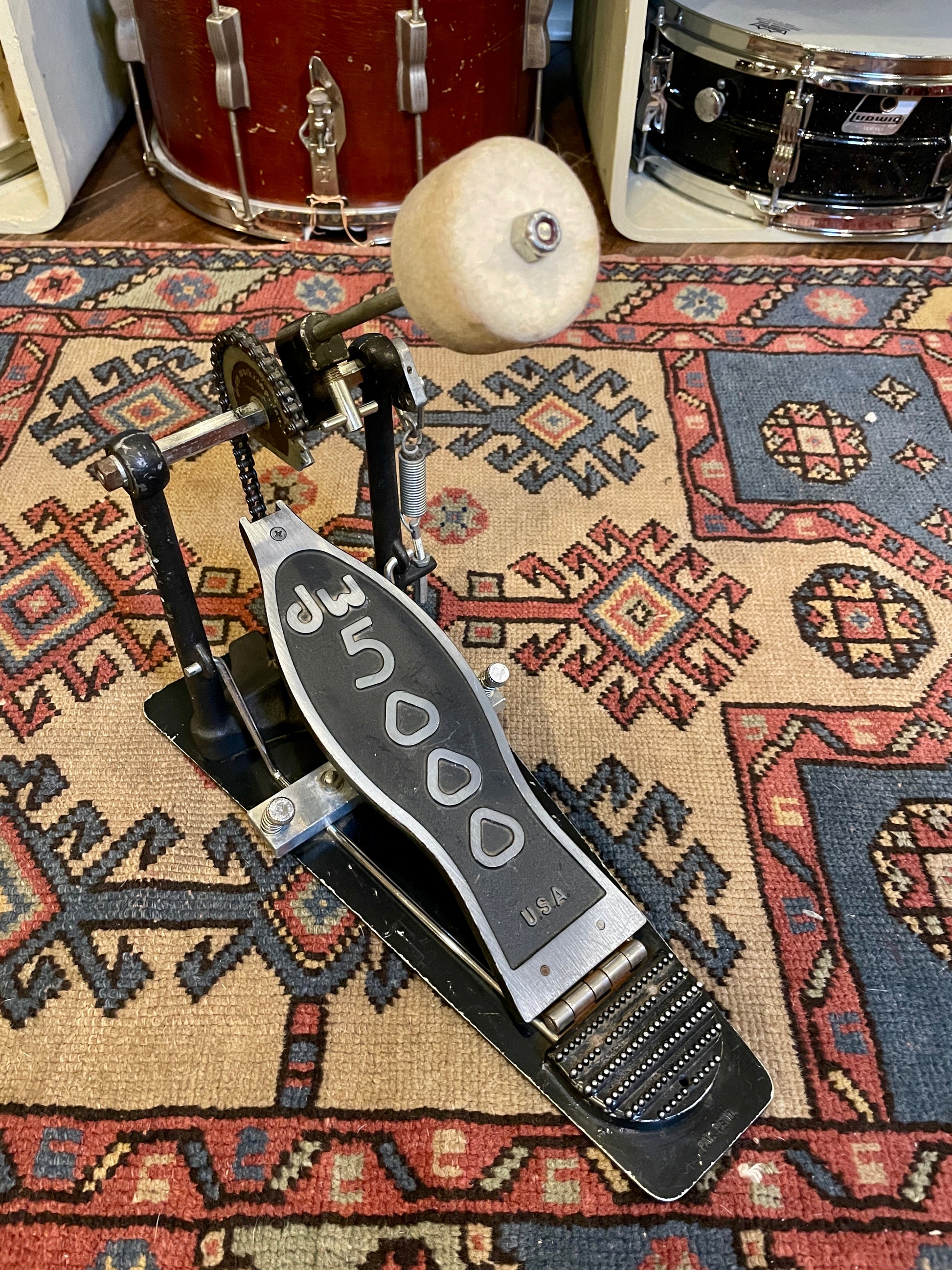 drum workshop pedals 1990s DW 5000 Single Chain Bass Drum Pedal Drum Workshop – Drugan's Drums & Guitars